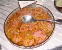 Vinagrete de lombinho canadense