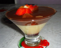 Sobremesa em camadas