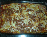 Lasanha a bolonhesa - super prática