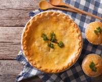 Torta de frango sem farinha: uma opção nutritiva e sem glúten para saborear sem culpa!