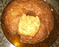 Bolo de Maçã Integral com Aveia e Passas