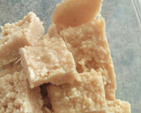 Cocada com leite condensado