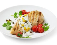 Peito de Frango Cremoso com Alcaparras