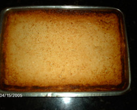 Bolo de mandioca simples