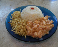 Camarão com requeijão