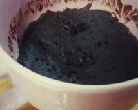 Bolo de caneca vegan