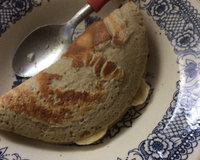 Crepioca fit de banana e aveia