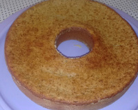 Bolo de banana e aveia