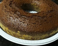 Bolo de chocolate com aveia