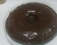 Bolo nega maluca de liquidificador