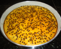 Bolo de maracujá