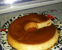 Pudim de leite com coco