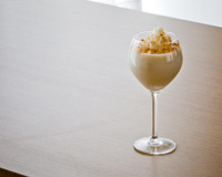 Canjica com amendoim