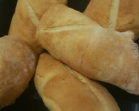 Pão caseiro simples