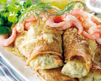 Canelones com Recheio de Camarão