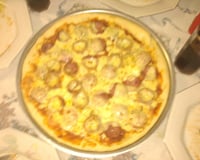 Massa para pizza com fermento químico