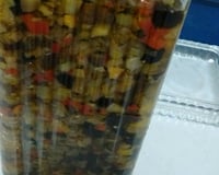 Antepasto com berinjela