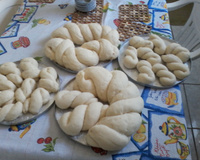 Rosca de mandioca da Rosa