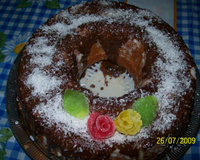 Bolo cavado guloseima