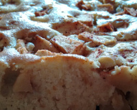 Bolo de maçã de liquidificador