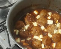 Almôndega de hambúrguer (receita de universitário)