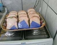 Lanche natural de frango