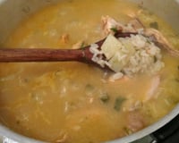 Canja de galinha rápida