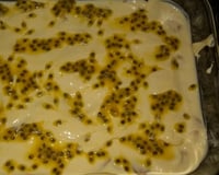 Pavê de maracujá fácil