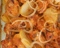 Frango no forno ao molho de maionese