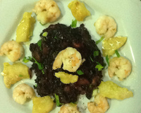 Rizzo nero al mare ( Arroz negro al mare)