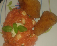 Risoto de beterraba do Mutrão