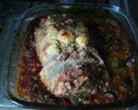 Lagarto ao parmesão do Lennart