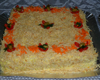 Bolo salgado de frango