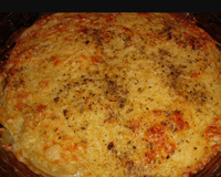 Batata gratinada delícia