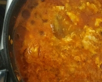 Moqueca de ovo com sardinha