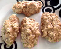 Biscoito protéico de aveia fit