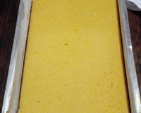 Bolo de milho com queijo