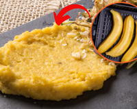 Purê de banana-da-terra na airfryer: consiga a consistência cremosa perfeita com essa receita