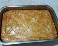 Torta de frango cremosa com milho