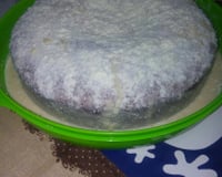 Bolo vulcão de leite ninho