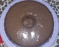 Cobertura de chocolate para bolos