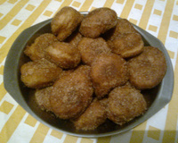 Bolinho de chuva com banana nanica