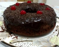 Bolo de chocolate fit
