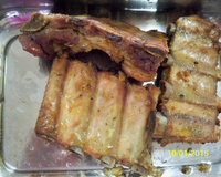 Costelinha de porco assada