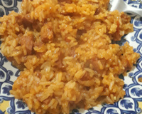 Risoto de calabresa