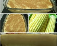 Mingau de milho verde cremoso