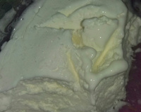 Sorvete cremoso de coco