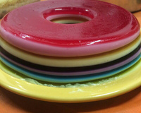 Gelatina Colorida em camadas