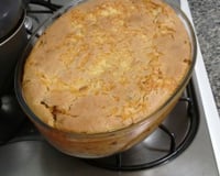 Torta de liquidificador com cerveja sem ovos