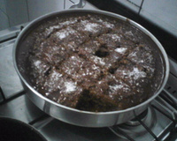 Bolo de Chocolate com 1 ovo e iogurte